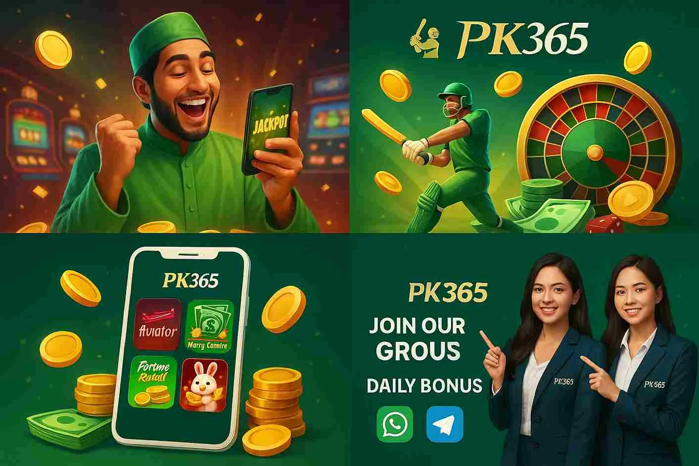 PK365 Game benefits graphic